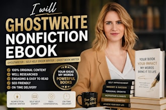 ghostwrite nonfiction ebook ghostwriter self help ebook writer ghost book