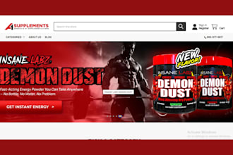 build private label supplement store supplement peptide store supplement website