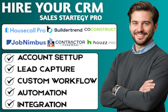 housecall pro jobnimbus buildertrend contractor foreman coconstruct houzz pro