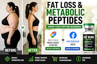 set up and optimize gmc for fat loss, weight loss, and metabolic peptides