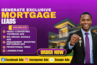 generate exclusive mortgage leads using facebook ads