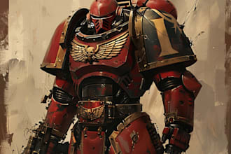 draw your warhammer 40k and fantasy miniatures