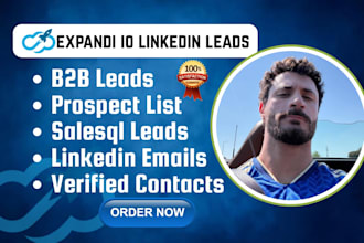 expandi io linkedin leads verified emails targeted b2b contact company list