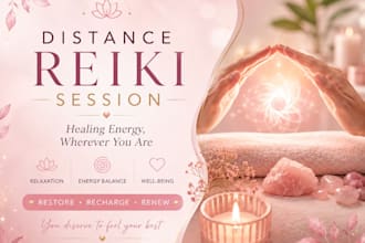 send distance reiki healing sessions