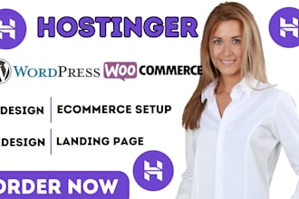 build hostinger website hostinger wordpress design hostinger ecommerce