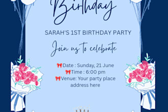 design professional logo and beautiful birthday cards