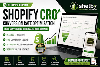 do a shopify cro audit for dropshipping and ecommerce stores