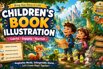 illustrate children story books picture books and kids books