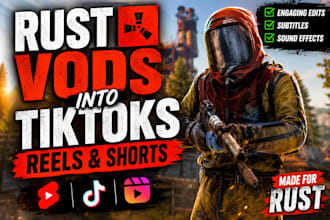 edit your rust content into tiktoks or yt shorts