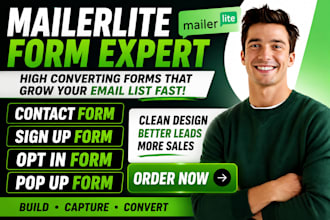 design mailerlite contact form sign up form mailerlite opt in form pop up form