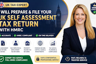 prepare and file your UK self assessment tax return with hmrc