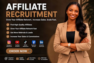 recruit high converting affiliate for your affiliate program