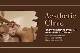 provide growth strategies for your aesthetic clinic