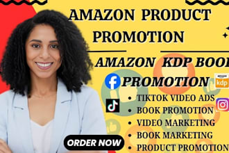 amazon product tiktok marketing, kdp book tiktok promotion, video ads, book ads
