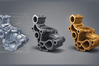 do 3d product modeling, solid works and realistic rendering
