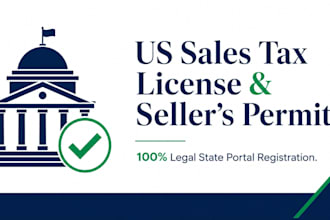 register your US state sellers permit and sales tax license all states