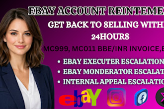 do ebay account reinstatement for mc999 appeal mc011 ebay bbe and inr suspension