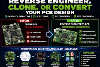 reverse engineer, clone, or convert your pcb design