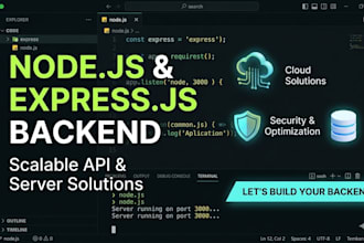 build a secure rest API using node js and express js