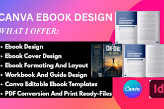 redesign canva ebook, editable canva ebook,canva ebook design,format canva ebook