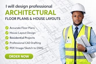 design professional architectural floor plans and house layouts