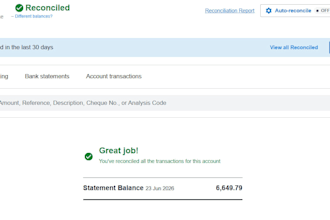 do xero and quickbooks bank reconciliation service