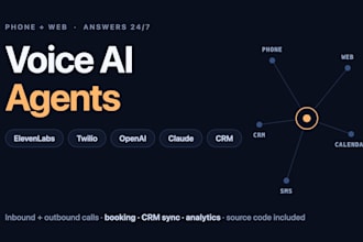 build a voice ai agent with elevenlabs, twilio, openai and claude
