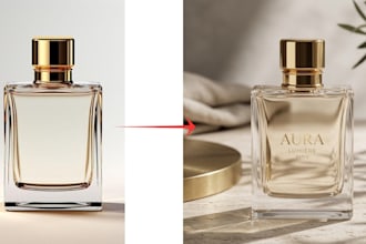 create stunning ai generated perfume photography
