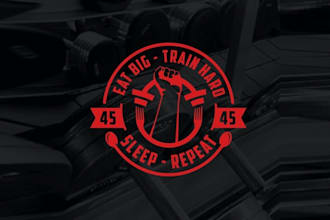 design perfect meal prep food logo