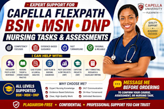 do capella flexpath bsn msn dnp nursing tasks