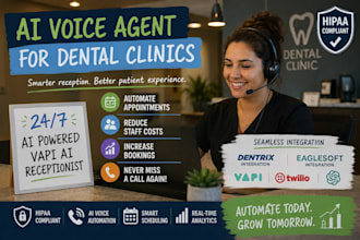 hipaa compliant ai dental receptionist dentrix eaglesoft vapi ai voice agentai