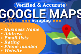 google map scraping and b2b lead generation for local business leads