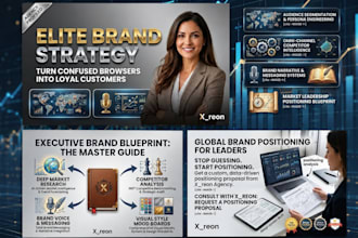 do a premium brand strategy, brand identity, and messaging master plan