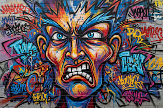 do illustration expresionism art, graffiti, abstract art