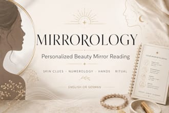 create a personalized numerology beauty mirror reading