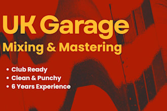 mix and master your UK garage track