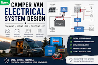 help you design your camper van electrical system