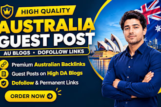 publish australian guest posts with dofollow backlinks for SEO
