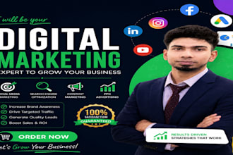 be your digital marketing manager and growth partner