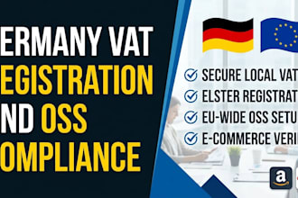 do germany vat registration, german tax filing, and eu vat oss compliance