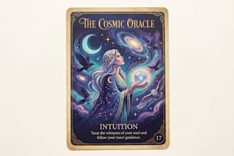 create immersive tarot cards oracle cards and custom tarot deck illustrations