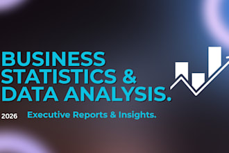 do data analysis business statistics and predictive modeling
