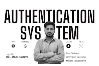 build a complete authentication system with otp firebase clerk or jwt