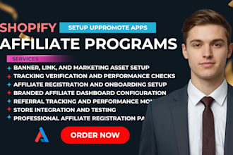 setup shopify affiliate programs setup shareasale ogad shortly affilitrack apps