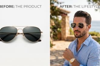 create ai product photography, ai photoshoot and ai product images