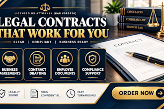 draft an ironclad employment contract and staff agreement