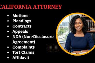 help in california ca pro se cases, legal consulting as civil litigation lawyer