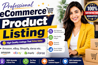 list your ecommerce products manually