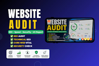 audit your wordpress website for SEO, speed and security