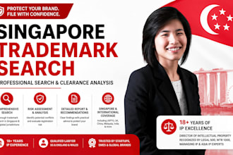 conduct professional trademark search and clearance analysis ip lawyer